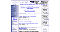 Desktop Screenshot of collegesnowsports.com